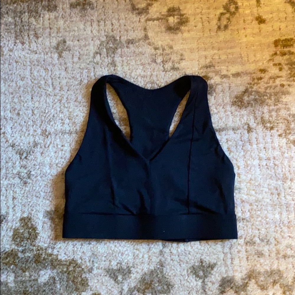 Fabletics Black Midi Bra